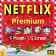 🟢 NETFLIX Premium 6 MONTHS UHD ✅ 5 Screens 🔥 Warranty