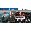 God of War / Ведьмак 3 + 6 игр | PS4 PS5 | П3 активация