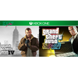 GTA 4 IV + Ballad of Gay | XBOX ONE and Series XS| rent