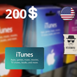 🎁Gift card 🍏 App Store 200$ [ USA США ] ⚡instantly