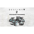 🌗5000 (+1000 Bonus) Destiny 2 Silver (PC) WINDOWS