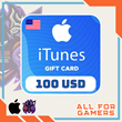 🍏 iTunes Gift Card - 100 USD (USA) 🇺🇸 🛒No fees