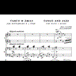 9s32 Tango and Jazz, Pavel ZAKHAROV / for piano 4 hands