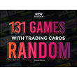 Random Steam Key | 131 Games with trading cards 🔥