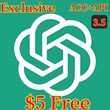 💯🔺ChatGPT $5 Free Account + API Key | Free email✅