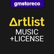 🎵 Artlist 🎵 загрузка аудиофайлов с лицензией | WAV