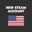 🎮 NEW AMERICAN STEAM ACCOUNT (USA REGION) 🎮