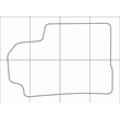 FIAT BRAVO 2007--  Vector patterns for car mats