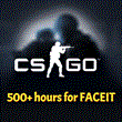 🔥 CS:GO 500 hours for Faceit ✅New account Mail