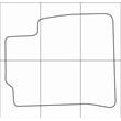 FORD FUSION 2005-2008 Patterns for car mats