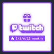 🎁 TWITCH SUB GIFT SUBSCRIPTION! 🎁 1/3/6/12 MONTHS