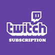 🟣 Twitch Gift Subscription 🟣 1/3/6 months 🟣