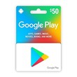 🔶Google Play [Gift Card] 50 USD USA