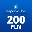 PSN PlayStation Network Gift Card 200zł INSTANT PLN PL