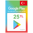 Google Play | 🔥Gift Card- 25 TL🇹🇷(Turkey) [No fee]🔥