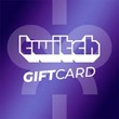 Twitch Gift Card USA Region $15 - $150