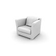 Model armchair №16 format 3D-MAX