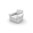 Model armchair №23 format 3D-MAX