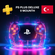 🔥 PS PLUS DELUXE 12 MOUNTH + ACCOUNT🌎TURCKEY 🎁
