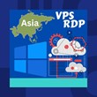 Weekly Basis Asia VPS RDP |4 GB RAM| 2 vCPU| Cheap RDP