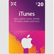 🍏iTunes & App Store 🍏Gift Card 20 GBP - UK Instant⚡
