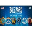 🔑(Battle.net) Gift Card Blizzard 5$ US