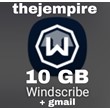 Windscribe 10 GB account