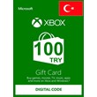 XBOX GIFT CARD - 100₺ TRY TL LIRA (TURKEY) 🇹🇷🔥TR TUR