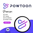 PowToon Pro+ 1 месяц Создавайте потрясающие видео