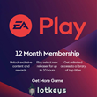 EA Play 12 Month Subscription (Xbox - Global)