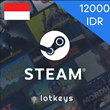 Авто Steam IDR 6000-8000-12000 Картa (Индонезия)🇮🇩
