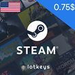 Steam 0.75$ — Подарочная карта USD 🇺🇸🇹🇷🇦🇷🇰🇿🇺