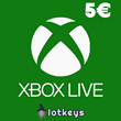 Xbox Live 5 EUR - 5€ - Xbox 5€ Gift Card