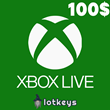 xBox Live 100$-USD Gift Card [No Fee]