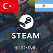 Steam TURKEY/ARGENTINA Gift Cards 🇺🇸🇹🇷🇦🇷 (USD)