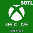 🇹🇷Xbox Live 50 TL /TRY  Gift Card🇹🇷