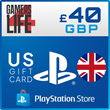🔻PSN 40 GBP (GBP) UK  Gift-Card