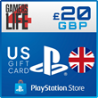 🔻PSN 20 GBP (GBP) UK  Gift-Card