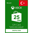 XBOX LIVE GIFT CARD 25TRY ✅(TURKEY) WALLET CARD
