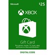XBOX GIFT CARD - 25$ USD DOLLARS USA US 🇺🇸🔥(No Fee)