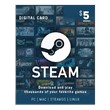 💵 Подарочная карта кошелька Steam - 5$ НЕ GLOBAL