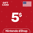 ⭐️Nintendo eShop 5$ (USD) USA