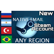 NEW STEAM WITH✅TURKISH✅KAZAKHSTAN✅Any Other REGION 🌟