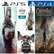 Witcher 3+2 DLC+GreedFall Gold Ed.-PS4|PS5 2в1 Аренда
