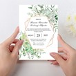 Template of the invitation to the wedding  №700
