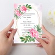 Template of the invitation to the wedding  №703