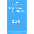 Пополнение Apple App Store & iTunes(TR) 25лир 🔥