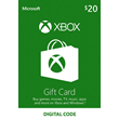 💠XBOX 20 $ USD (USA) 🇺🇸 GIFT CARD (INSTANTLY) + 🎁