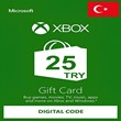 ❎ Xbox Live 25 TL/TRY Gift Card (Turkey) 🚀AUTO✔