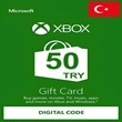 ❎ Xbox Live 50 TL/TRY Gift Card (Turkey) 🚀AUTO✔
